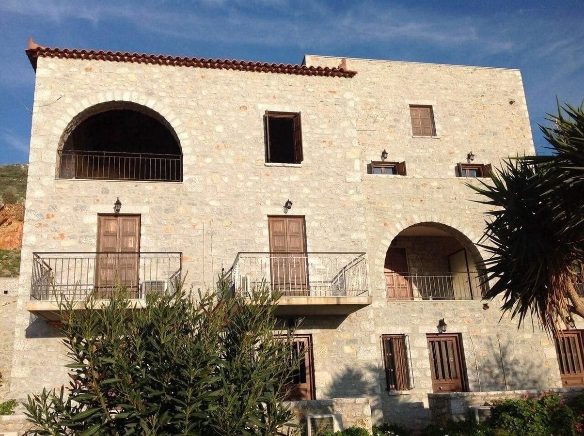 Las - Giannakakoy Traditional Stone Houses Neo Oitilo Bagian luar foto