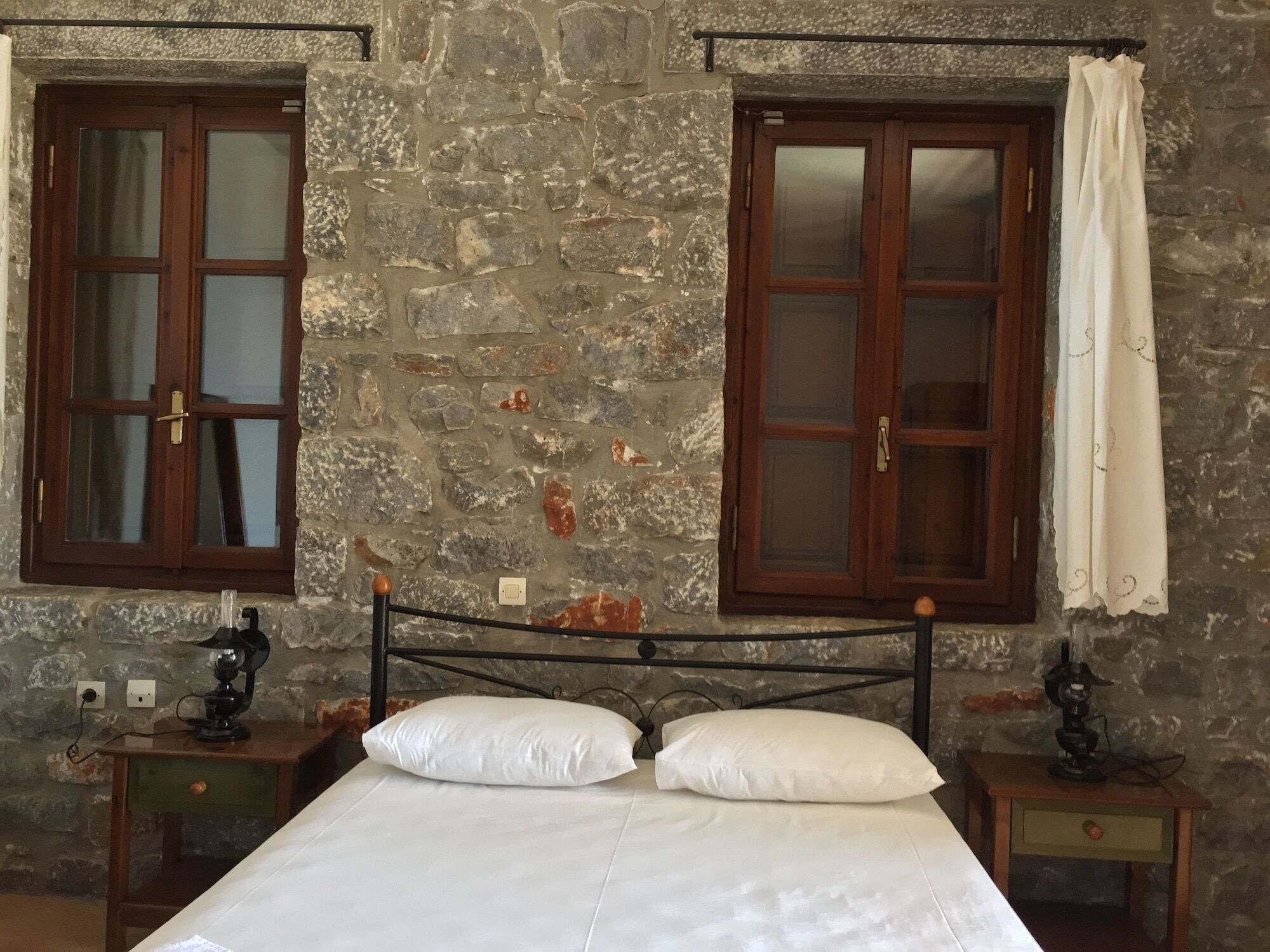 Las - Giannakakoy Traditional Stone Houses Neo Oitilo Bagian luar foto